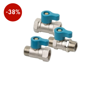 มินิบอลวาล์วซันวา 1/2 นิ้ว (2ทาง) (กล่อง)