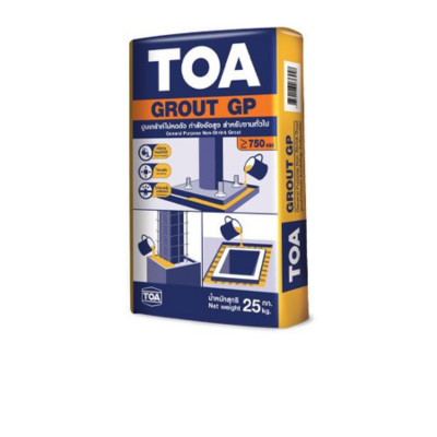 ปูนเกร๊าท์ จีพี TOA 25 กก. (ถุง)