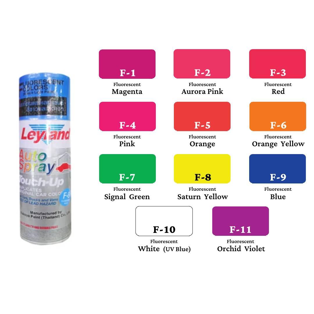 สีสเปรย์เลย์แลนด์ Leyland สีสะท้อนแสง (โหล)
