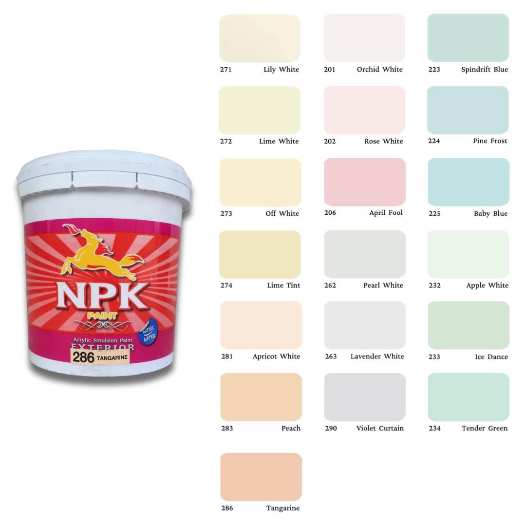 สีน้ำภายนอก เอ็นพีเค NPK 9ลิตร (ถัง)
