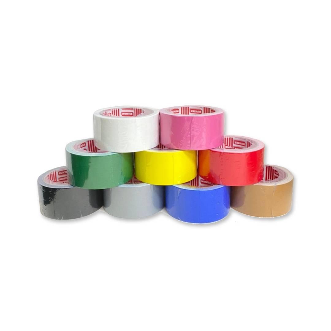 เทปผ้า 2นิ้ว สีบรอนซ์ ม้วนใหญ่ (ม้วน)(6ม้วน)